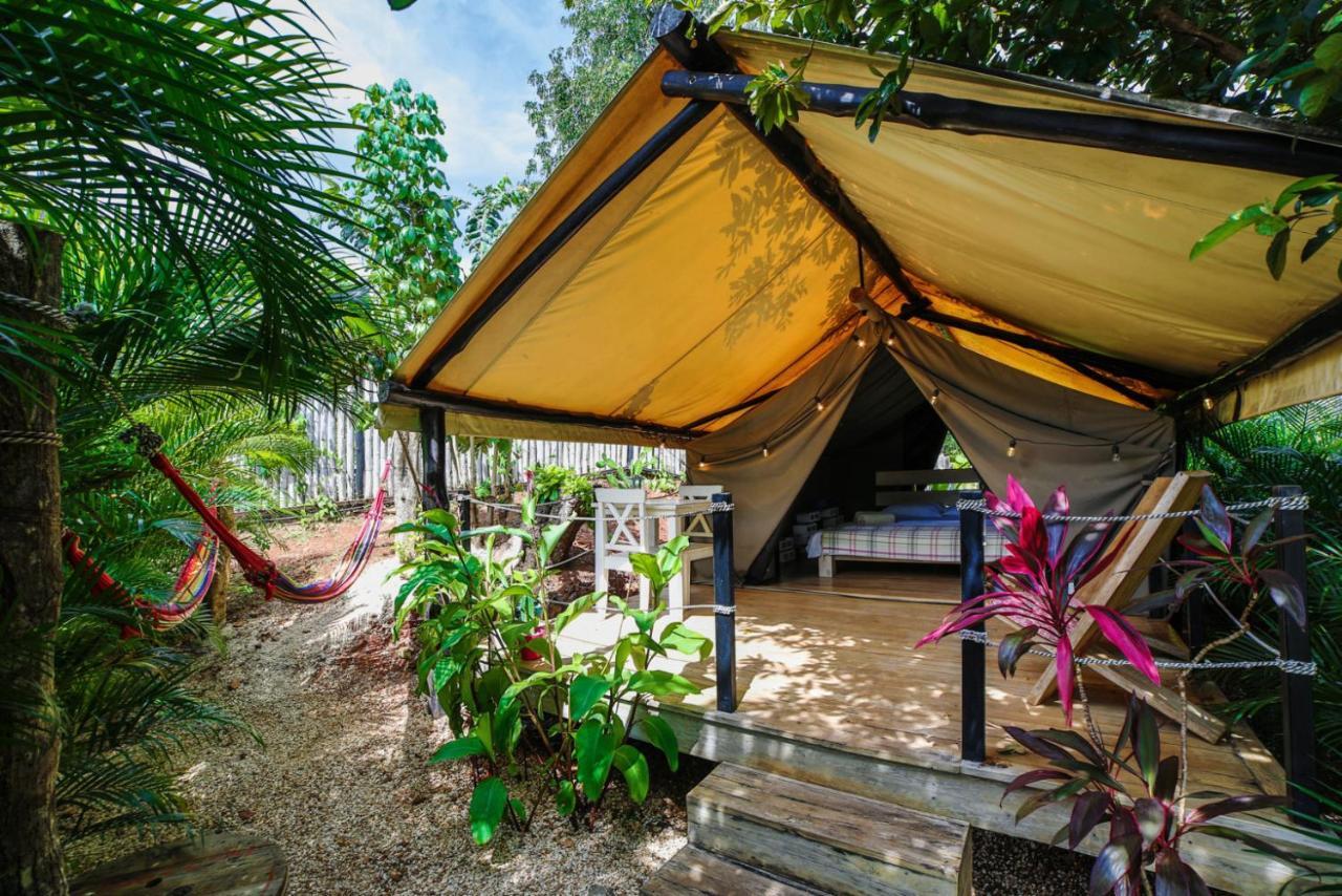 Glamping Hotel Flor Y Bambu Playa Grande Dış mekan fotoğraf